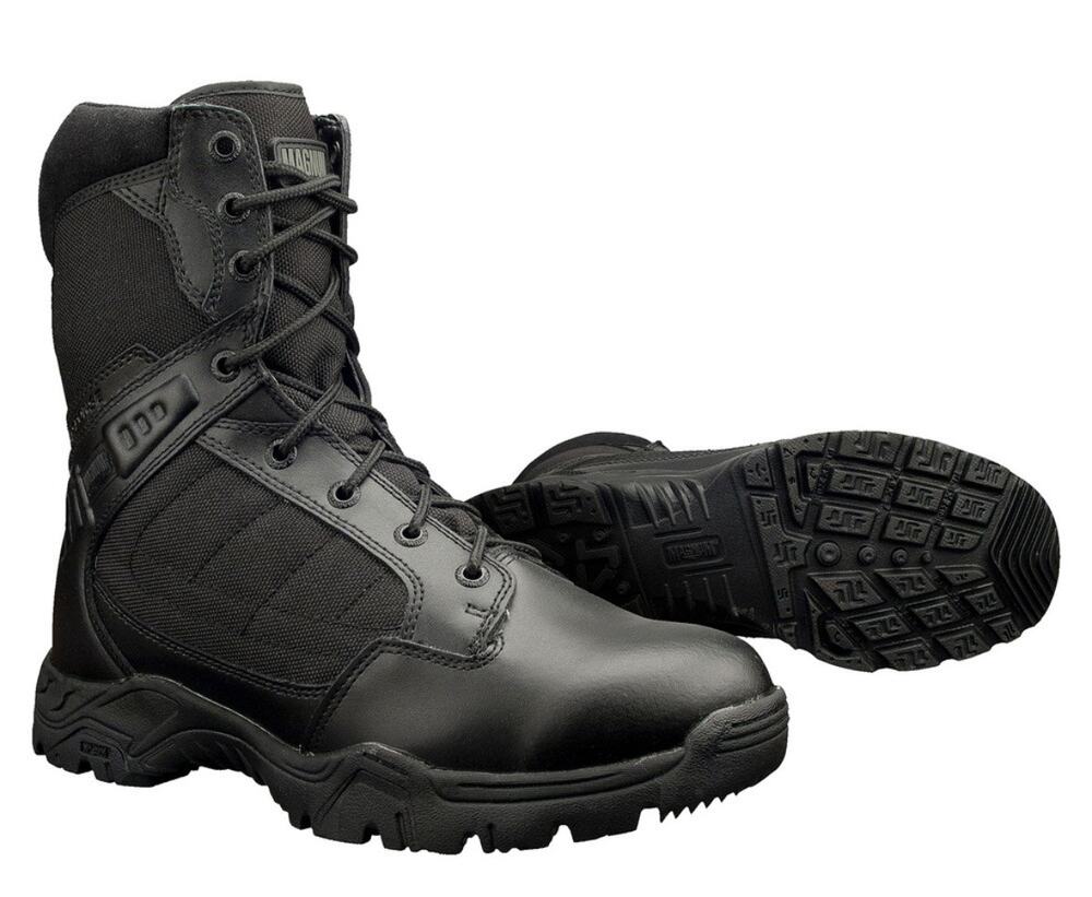 Magnum Mens RESPONSE II 8 Side Zip Steal Toes Boot Military Police Tactical Sz 8